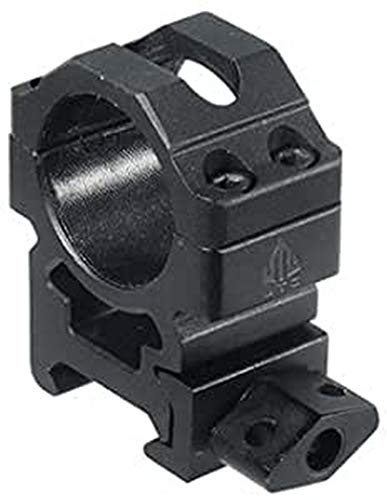 UTG MAX Strength 1 Medium Profile Picatinny Rings, 22mm Width, Schwarz, Diameter: 1