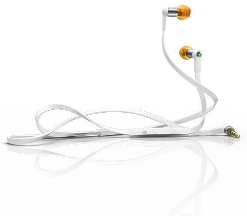 Sony Ericsson MH1 LiveSound Hi-Fi Premium Stereo Headset weiß/orange