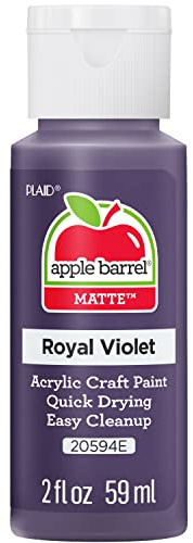 Apple Barrel Acrylic Paint, Royal Violet, 2oz