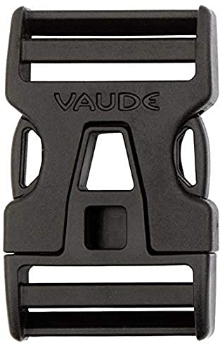 Vaude Steckschnalle 15 mm Single Adjust schwarz 15 mm