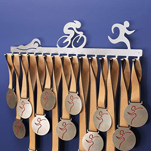 Triathlon Medaillenhaken - Ironman Medaillen Display - Triathlet Medaillenanzeige - Triathlete Medal Display Holder