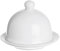 Excelsa Beurrier avec Couvercle pour Usage Domestique, Blanc, 7,6 cm