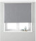 Riva Home Eclipse Blackout Roller Blind, Polyester, Silver, 122 x 162cm