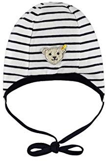 Steiff Baby-Jungen Mütze, Blau (Marine|Blue 3032), 45