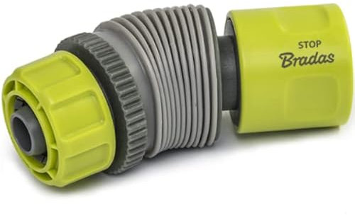 Schlauchkupplung 1/2 mit Stop und Winkelverstellung Schnellkupplung Schnellverbindung LIME LINE SOFT LE-02142K BRADAS 3409