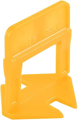 RLS Raimondi Distanziatori Basi Piastrelle Spessore da 3 a 12 mm Fuga da 2 mm - 250 Pezzi