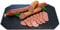 Schlackwurst geräuchert | Art Salami Wurst Knackwurst traditionell aus dem Räucherofen | Frisch Geräuchertes Schlacke Mettwurst ca. 700g