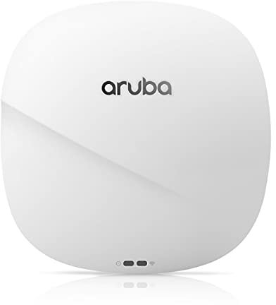 HP Aruba AP-345 Dual Band PoE Unified Wireless Access Point - 2.166 Mbps (5 GHz) / 800 Mbps (2,4 GHz), Bluetooth Low Energy (BLE), MU-MIMO, 802.11ac, bis zu 256 Clients per Radio - JZ031A