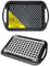 Zuvo Anti-Slip Food Serving Tray with Handles (Set of 2) – BPA-Free Plastic, Lightweight & Durable – Non-Slip couch Trays for Eating & Drinks (Grey)