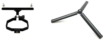 Soporte de mano Compatible con DJI Mini 3 Pro, estabilizador de cardán de mano, adaptador de conexión de cámara, soporte de montaje, conector de trípode (con versión de pantalla + trípode)