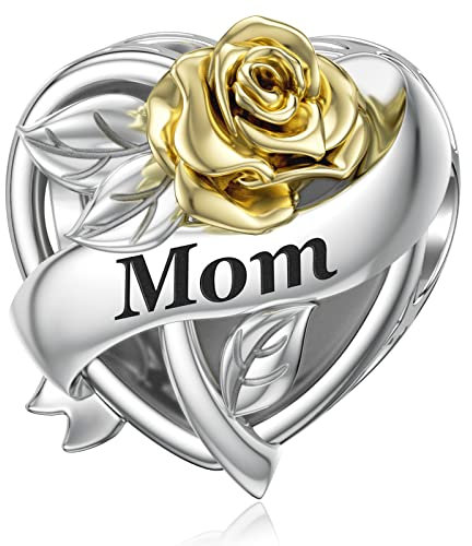 Mutter Charms für Pandora Mom 925er Sterlingsilber, Geschenk für Mama