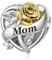 Mutter Charms für Pandora Mom 925er Sterlingsilber, Geschenk für Mama