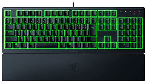 Razer Ornata V3 X JP Gaming Keyboard, Wired, Thin, Silent Membrane Switch, UV Coated ABS Key Cap with Improved Abrasion and Scratch Resistance, Single Zone, Chroma, RGB, Durable and Water Resistant,