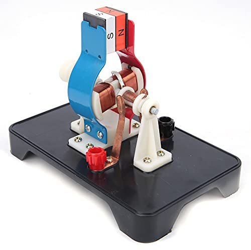 Kit Motore Elettrico, Motore Generatore Modello Fai-da-te in Miniatura Kit di Assemblaggio Semplice per Progetto di Stelo di Apprendimento per L'insegnamento di Studenti per