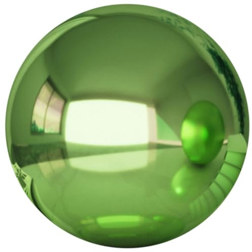 Edelstahl Gartenkugel Spiegelpoliert Gartenkugeln Rasen: Hohlkugel Reflektierende Gazing Ball Schwimmende Teichkugeln Nahtlose Dekokugel Spiegelkugel für Hausgarten Ornament Dekorationen