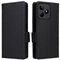 WBWONE para Realme C53 Funda, Libro Case Flip Carcasa Magnética con Soporte y Cartera para Tarjetas, Premium PU/TPU Cuero Cover Billetera. Negro