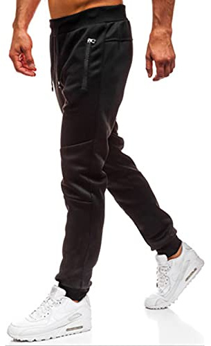 Lantch Herren Hosen Hose Sporthose Trainingshose Cargo Pants Jogginghose Sweatpants Jogger Mode Laufen Freizeit Streifen