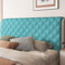 Kopfteilbezug Bett Kopfteil Bezug/Überzug,Weicher Strecken Samtstoff,gepolsterte Bettkopfteil Hussen Dehnbar Waschbar All-Inclusive Staubdichte Schutzhülle ( Color : Green , Size : 190cm(75inch) )