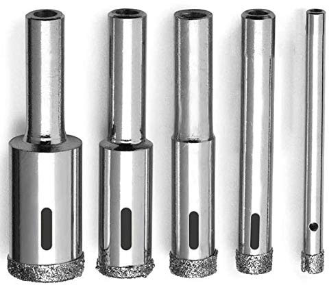MRNHA Glass Drill Bit Set- Drill Bits Glass Hole Saw Bottle Extractor Remover Tool