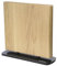 Zassenhaus Magnet-Messerblock LOFT | Für 10 Messer | Holz-Messerhalter magnetisch | Beidseitig nutzbar | Für Fleischmesser, Hackmesser und mehr | 28 × 9 × 26,5 cm | Eichenholz/Edelstahl