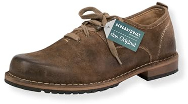 Stockerpoint Men's Haferlschuh Marvin Oxford, Tan Specked, 7.5 UK