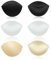 FUIPVGI 3 Paia Imbottitura Reggiseno, Inserti per Reggiseno, Reggiseni Push-up Staccabili, Inserti in Spugna Imbottitura Reggiseno Cuscinetti per Bikini e Costumi da Bagno Donne e Ragazze (3 Colori)