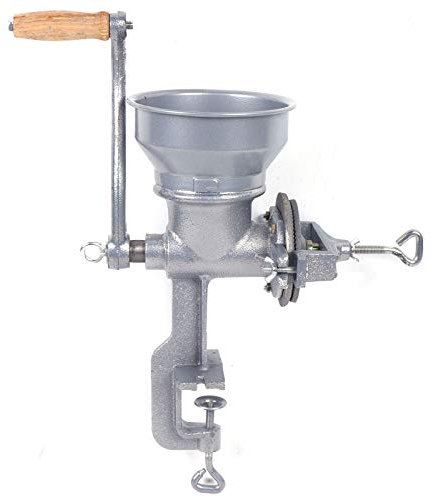 Moulin alimentaire manuel - Moulin manuel - Pour la cuisine, les céréales, les médicaments, les herbes, la farine, les céréales, les légumineuses, le café, les noix, les haricots, le blé