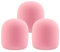 LEFXMOPHY SM58 Windscreen Pink Mic Cover Foam for Shure SM58 SM48 Vocal Microphone Pop Filter 3-pack Windsock