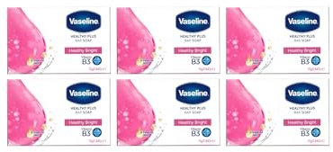 Vaseline Healty Plus Savon Healthy Bright 75g Lot de 6 (2)
