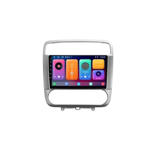 Android 9 Inch Touchscreen Car Radio Stereo for HONDA STREAM 1 2000-2006 with Carplay Android Auto GPS Navigation with BT 4G/WiFi USB Mirror Link FM Auto Parts(6+128G)