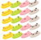 NIYANGLE 20pcs Milk Teeth Toothpaste Dispenser Squeezer Tube Ringer Easy for Boys and Girls to Use