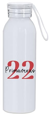 Botella de Agua Personalizada, Botella Personalizada, Cantimplora Personalizable, Termos Personalizados, Regalos Personalizados, Botella