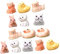YARNOW 14 Pièces Statues Animaux Miniatures Résine Décorations de Jardin et Micro Paysage Figurines Animaux Charmantes pour Maison et Gâteau