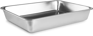 IBILI - Fontana per forno rettangolare Food Buffet, acciaio inossidabile 18/10, 29,80 x 23,60 x 5 cm