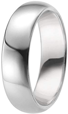 trendor Silber Freundschaftsring für Damen und Herren Breite 6 mm dieser Ring ist eine wunderschöne Geschenkidee 65731-54 Ringgröße 54/17,2