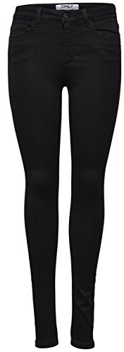 Only Femme Onlroyal High Sk Pim600 Noos 15093134 Jeans, Noir, XS 32L EU