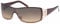 Damen Monoscheiben Sonnen Brille Retro B552 Braun/Dunkel