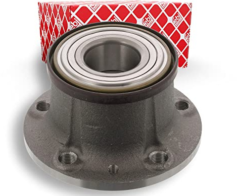 febi bilstein 45678 Wheel Bearing Kit with wheel hub and ABS sensor ring, pack of one