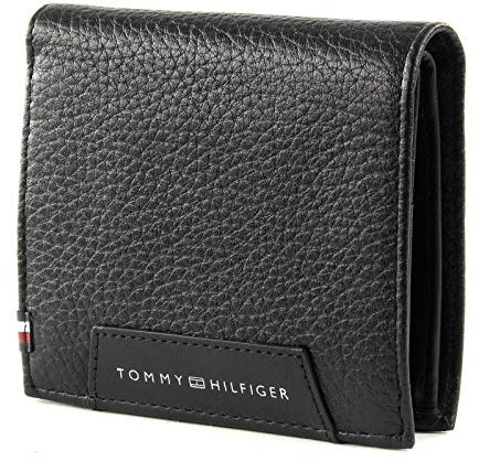 Tommy Hilfiger Damen Ho Eton Cc AND Coin Pckt Keyfob Box Münzbörse, Schwarz (Black), 5x28x23 cm