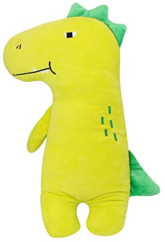 JFAN Auto Sicherheitsgurt fur Kinder Erwachsene Automobil Kissen Cartoon Gurtpolster Komfort Reise Abnehmbar Dinosaurier Einhorn Kissen (Grüner Dinosaurier)