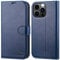 OCASE Compatible with iPhone 13 Pro Case, Premium PU Leather iPhone 13 Pro 5G Wallet Flip Phone Cover with[TPU Inner Shell][RFID Blocking][Card Holder] for the 6.1 Inch iPhone 13 Pro,Blue