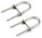 2pcs M5 U Boulons Acier Inoxydable U Boulon U-Bolt Boulon En U Avec Joint D'éCrou Sont UtiliséEs Comme Boulon De Tuyau Domestique, Boulon De Voiture, GréEment En U De Yacht
