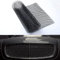 Tongze Malla metálica negra universal de 40 x 13 pulgadas: aleación de aluminio de 10 x 20 mm, malla rómbica para rejilla delantera