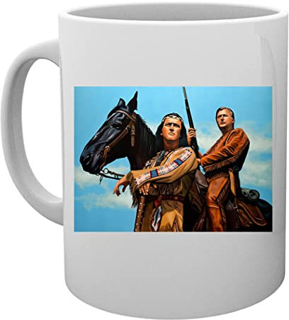 Winnetou Und Alte Shatterhand-Malerei Mug Cup
