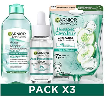 GARNIER Pack HA Rutina Hidratación