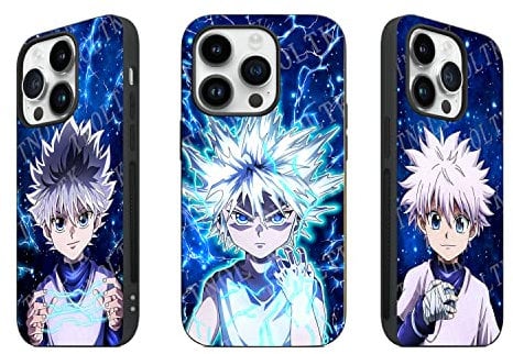TNOLTK 3D iPh 14 Case Anime Motion Anime Phone Case Shockproof Soft TPU Anti-Scratch Non-Slip Japanese Manga Case for iPh 14 6.1 Inch