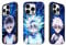 TNOLTK 3D iPh 14 Case Anime Motion Anime Phone Case Shockproof Soft TPU Anti-Scratch Non-Slip Japanese Manga Case for iPh 14 6.1 Inch