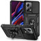 XINYEXIN Cover per Xiaomi Redmi Note 12 Pro 5G / Poco X5 Pro 5G, Custodia con Protezione Fotocamera [360° Magnetica Anello Supporto] Hard PC y TPU Silicone Antiurto Custodie - Nero