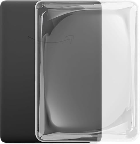Strapsicle Custodia trasparente per Kindle Paperwhite 4 (6 pollici), cover posteriore in morbido TPU resistente e leggero con superficie antigraffio