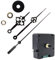 LUOFANG German for Time Zone Radio Control Silent Wall Clock Quartz Movement